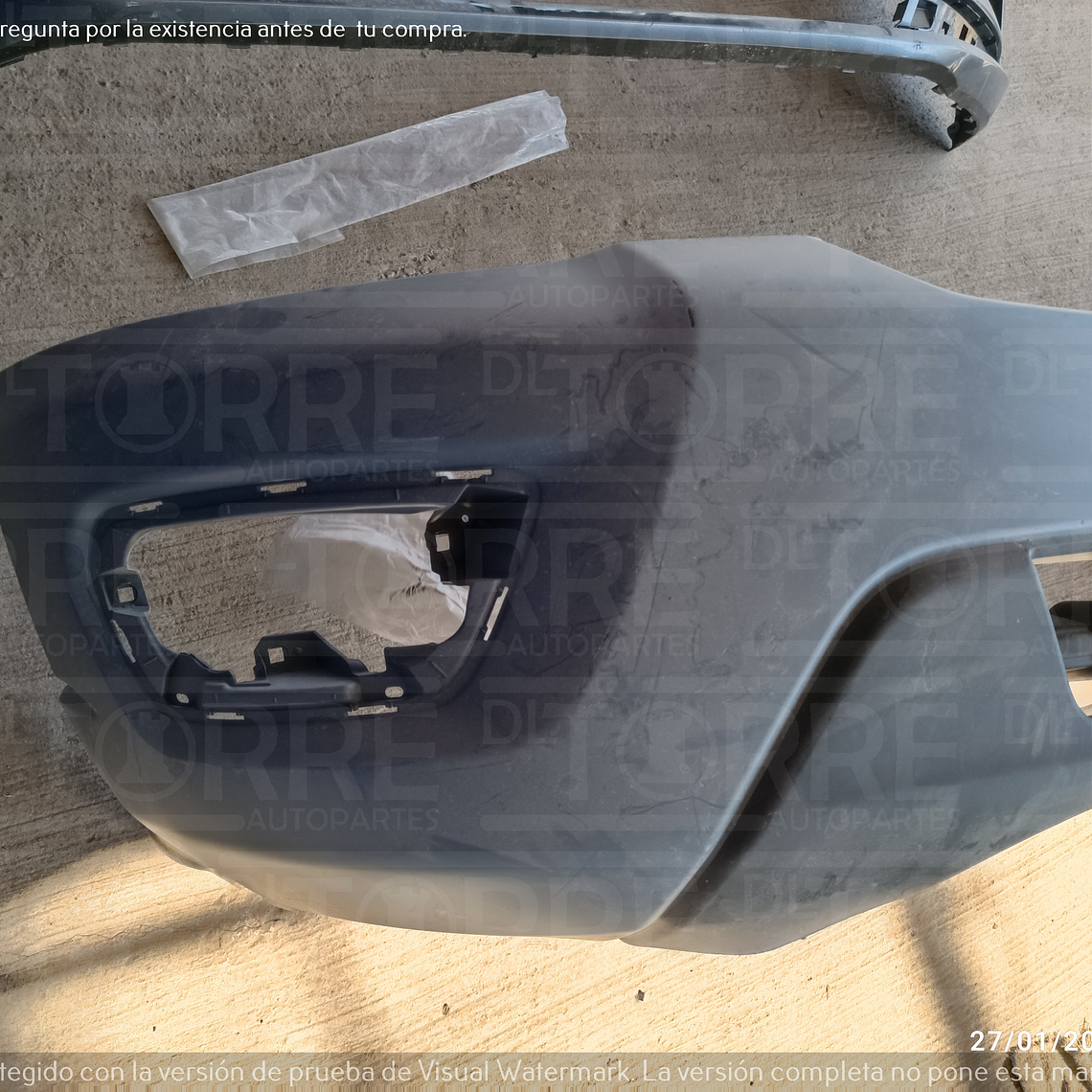 Fascia  de Ford Transit central, 2020-2023 3