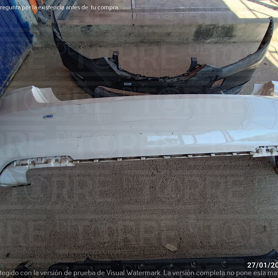 Fascia  de VW Vento central, trasero, exterior, superior, 2020-2023 2