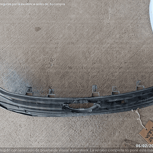 Parrilla  de Nissan Versa delantero, exterior, superior, 2023