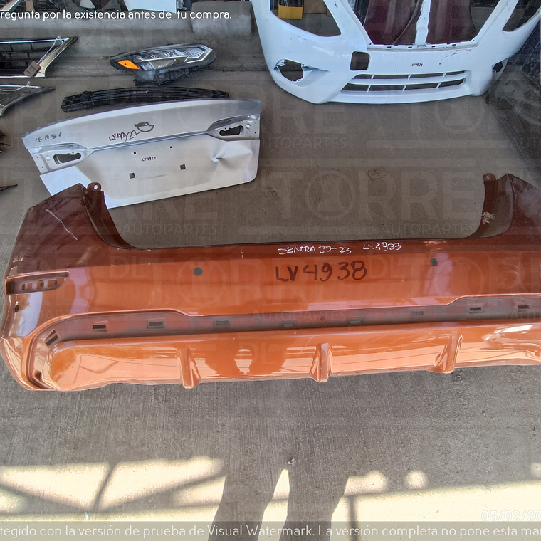 Fascia  de Nissan Sentra 2020-2023 1