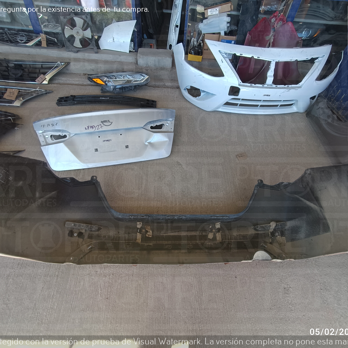 Fascia  de Nissan Sentra 2020-2023 2