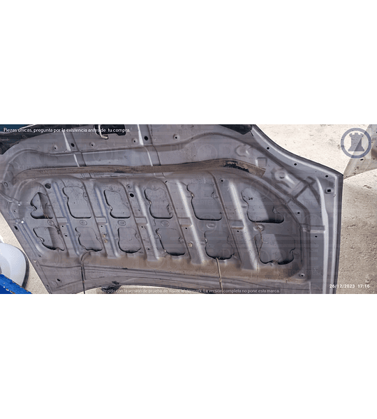 Cofre  de Toyota Highlander centro, delantero, exterior, superior, 2008-2010