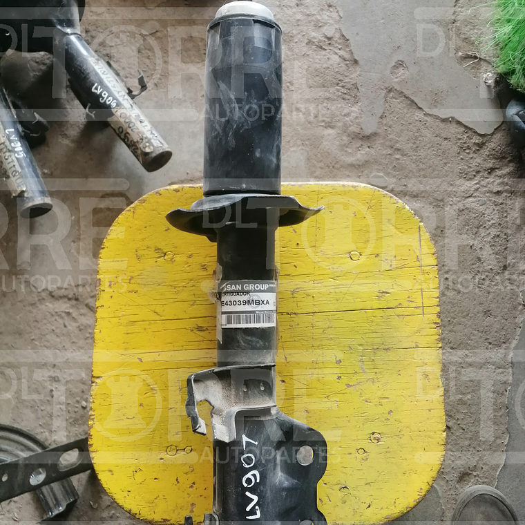 Amortiguador  de Nissan March izquierdo, delantero, 2012-2023 3