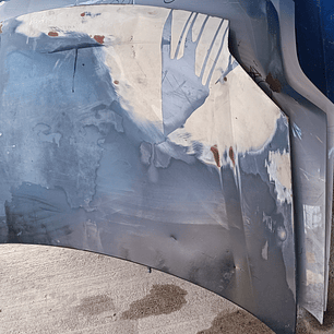 Cofre de Renault Partner central, delantero, exterior, superior, 2007-2011