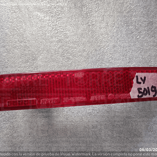 Reflejante de Nissan Sentra derecho, trasero, 2013-2019