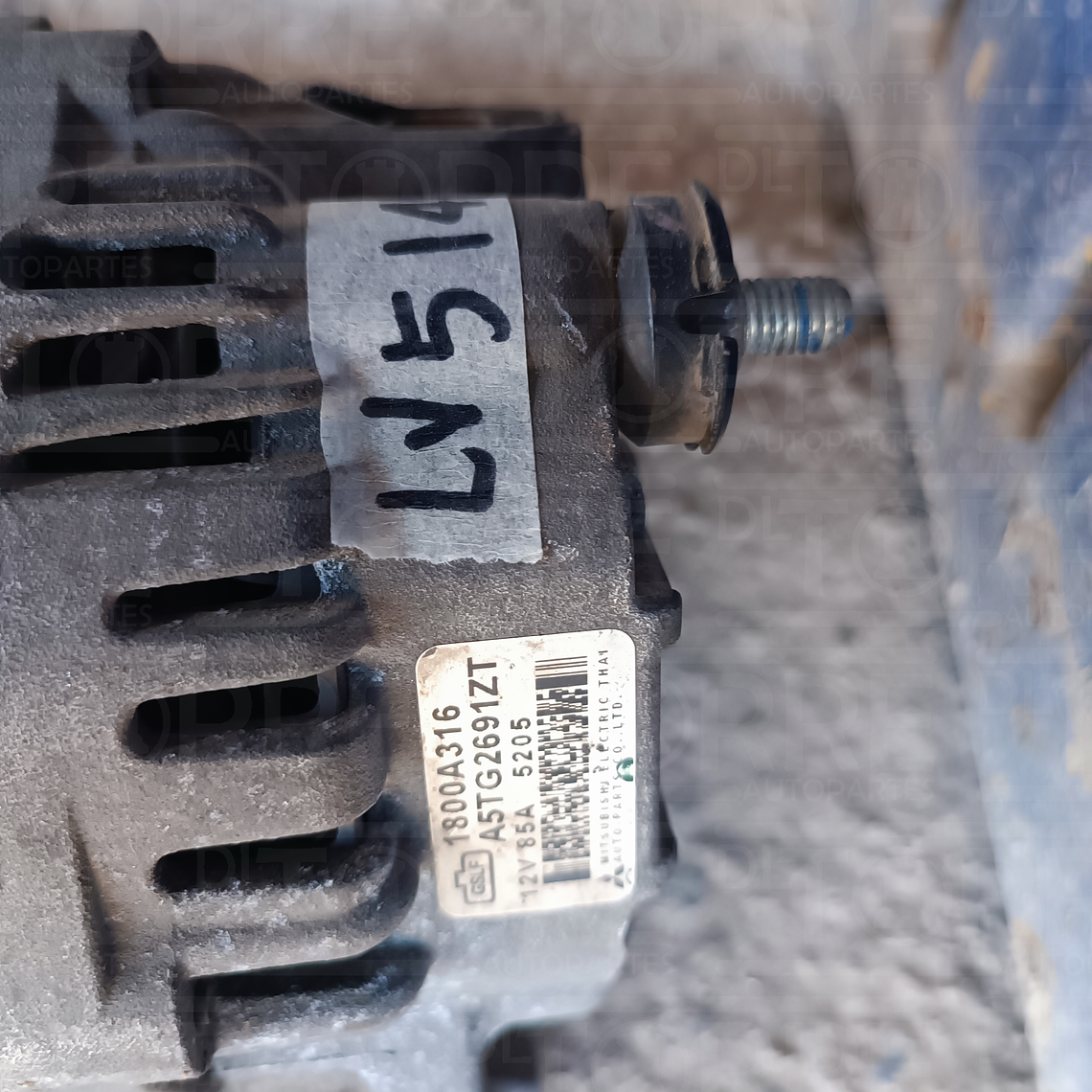 Alternador  de Dodge Attitude 2015-2023 2