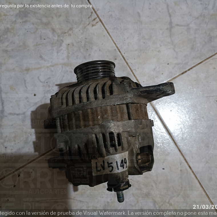 Alternador  de Dodge Attitude 2015-2023 3