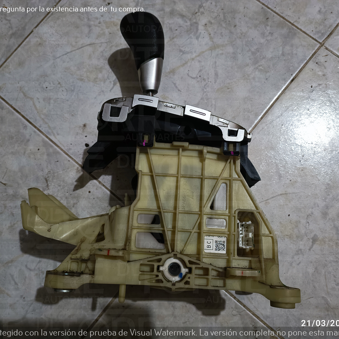 Palanca de velocidades de Dodge Attitude 2015-2023 2