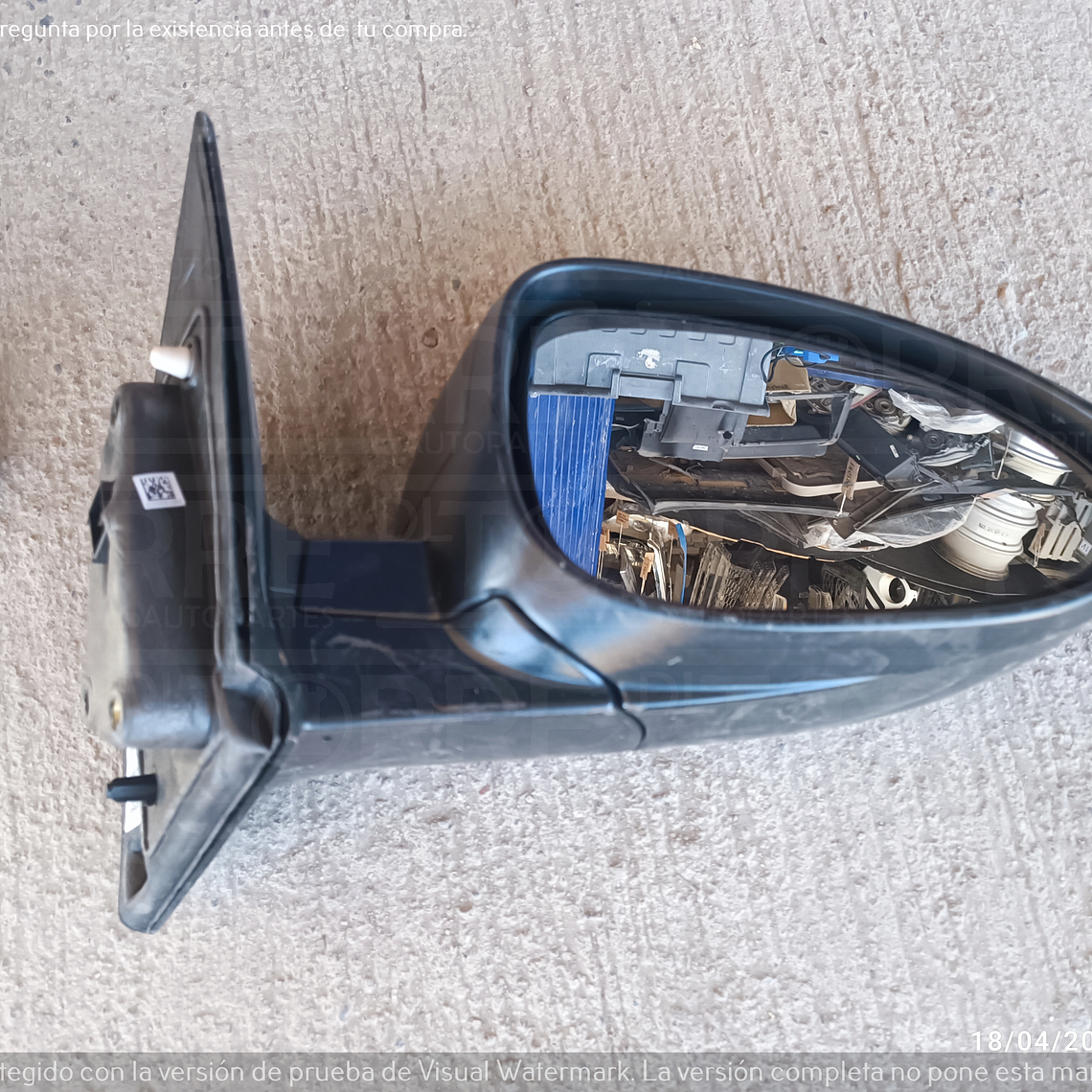 Espejo de Chevrolet Aveo derecho, 2012-2019 1