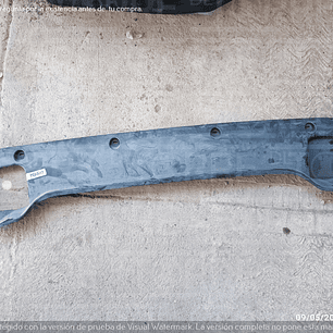 Spoiler  de Nissan np300/frontier central, delantero, inferior, 2016-2020