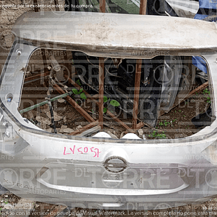 Tapa de cajuela de Nissan Xtrail central, trasera, exterior, superior, 2015-2022