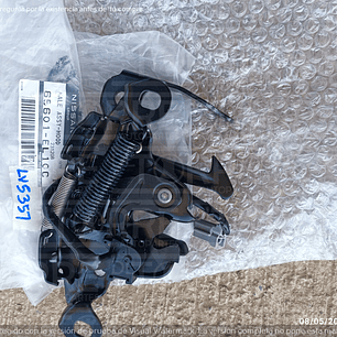 Cerradura de cofre de Nissan Tiida central, delantero, 2007-2015