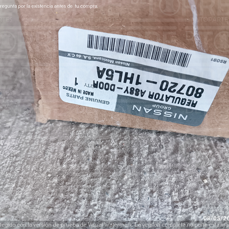 Elevador de Nissan March derecho, delantero, 2012-2021 1