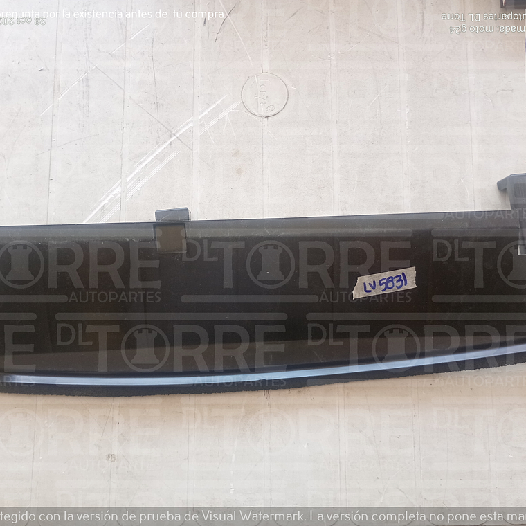  Tolva de radiador de Nissan March central, delantero, interior, superior, 2014-2019 1