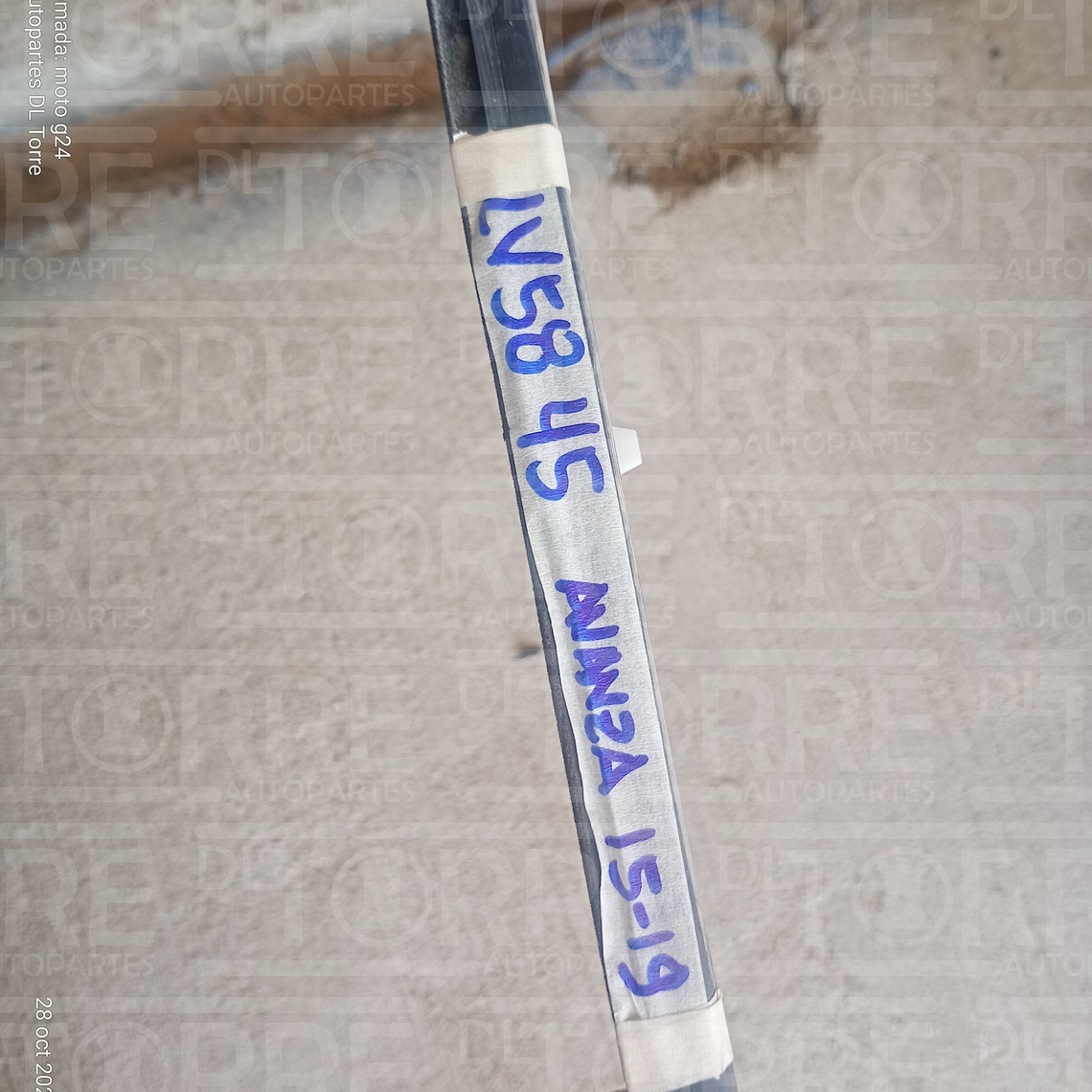 Cañuela de Toyota Avanza derecho, trasero, exterior, 2