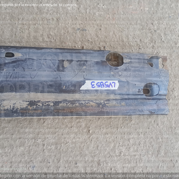 Refuerzo de Nissan Versa central, delantero, interior, inferior, 2012-2019 2