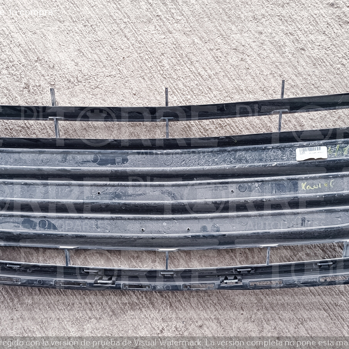 Parrilla de Chevrolet Trax central, delantero, exterior, superior, 2017 a 2020 1