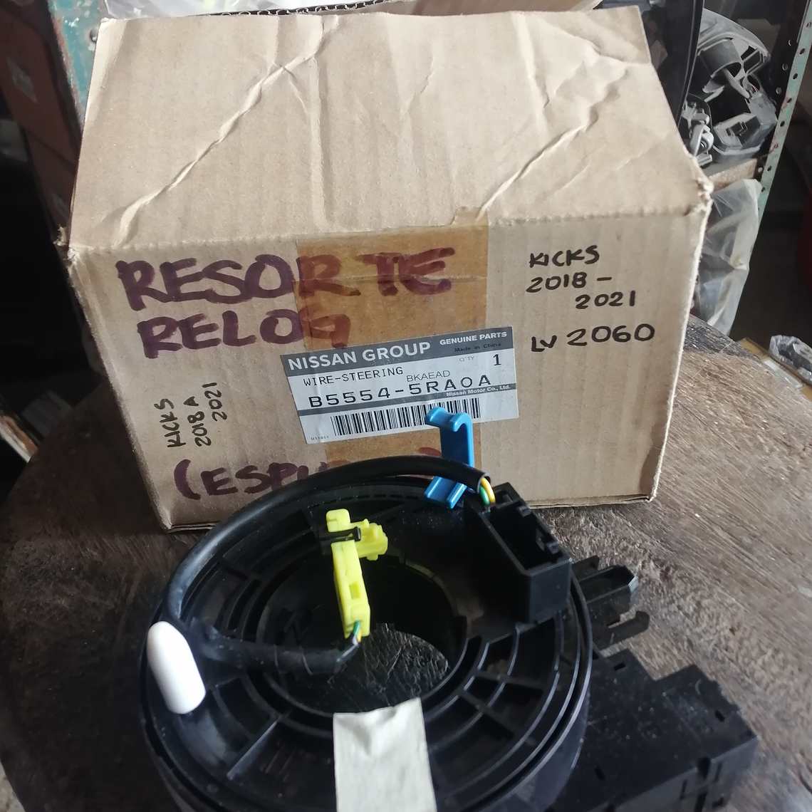 Espiral de bolsa de aire para Nissan Kicks 2018-2021 1