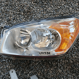 Faro toyota rav 4 limited 09-12 fondo cromado s/foco izq