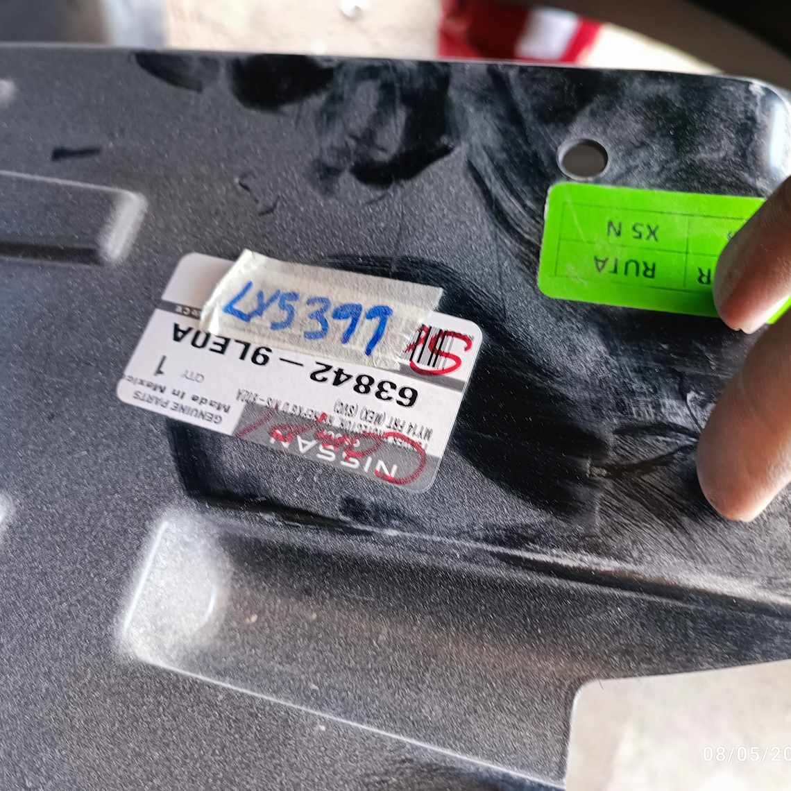 Tolva interior para salpicadero March 2015-2018 1