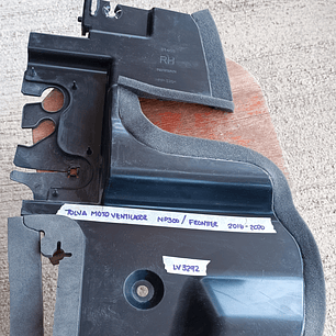 Tolva de radiador D23 2016-2020