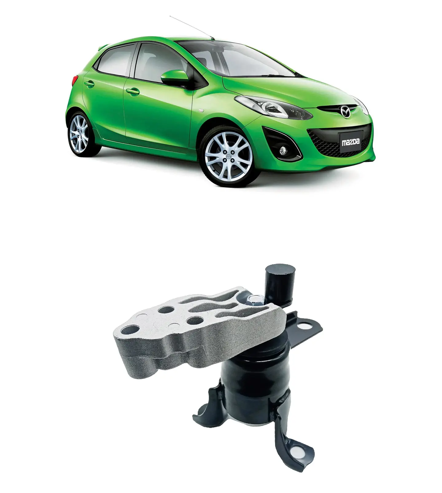 Soporte Motor Derecho Mazda 2 1.5 07-14 1