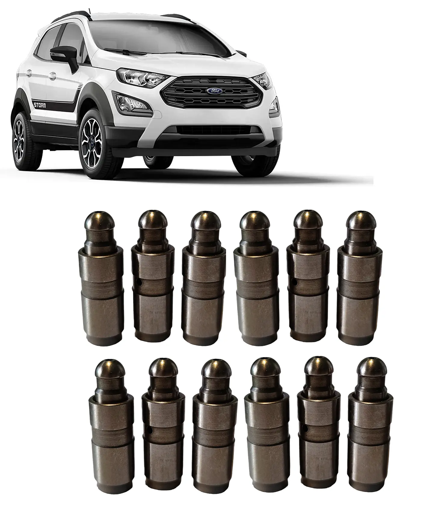 Juego De Taquie Valvula Ford Ecosport 1.5 Bencinero. 1