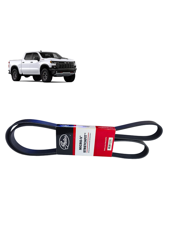 Correa Accesorio Chevrolet Silverado 5.3/6.2/4.3