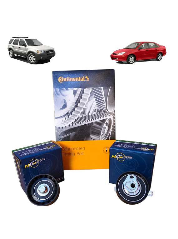 Kit Distribucion Ford Focus, Escape 2.0 Zetec 2000 Al 2004