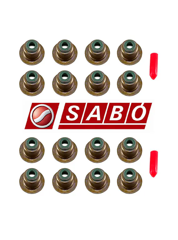 Juego Reten Valvula Admision Y Escape Ford Fiesta/ecosport