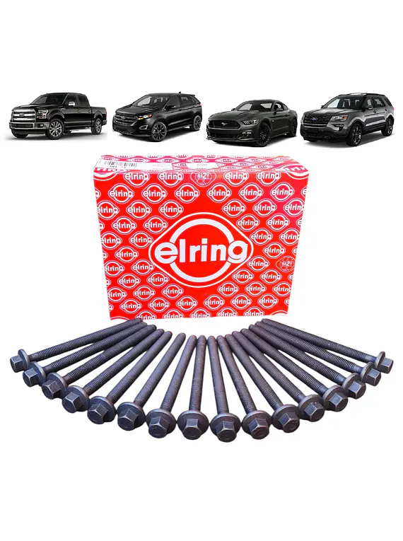 Pernos Culata Ford F150, Explorer, Mustang, Edge 3.3/3.5/3.7