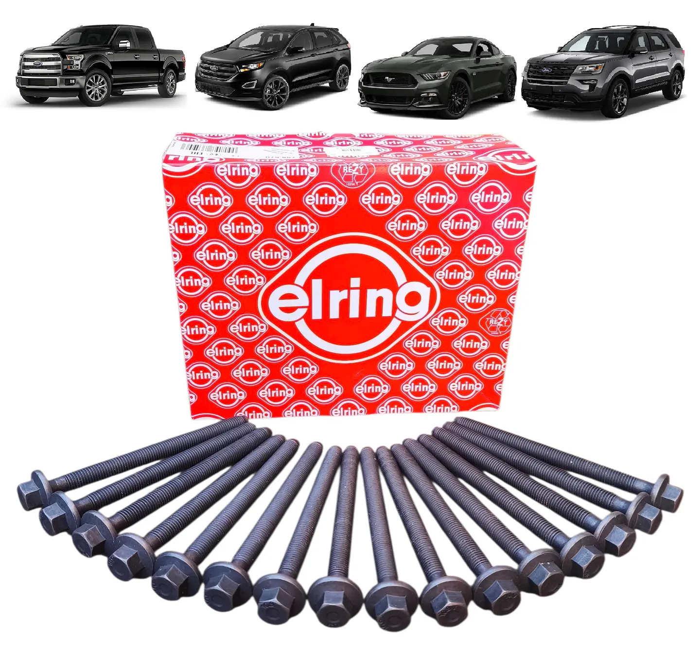 Pernos Culata Ford F150, Explorer, Mustang, Edge 3.3/3.5/3.7 1