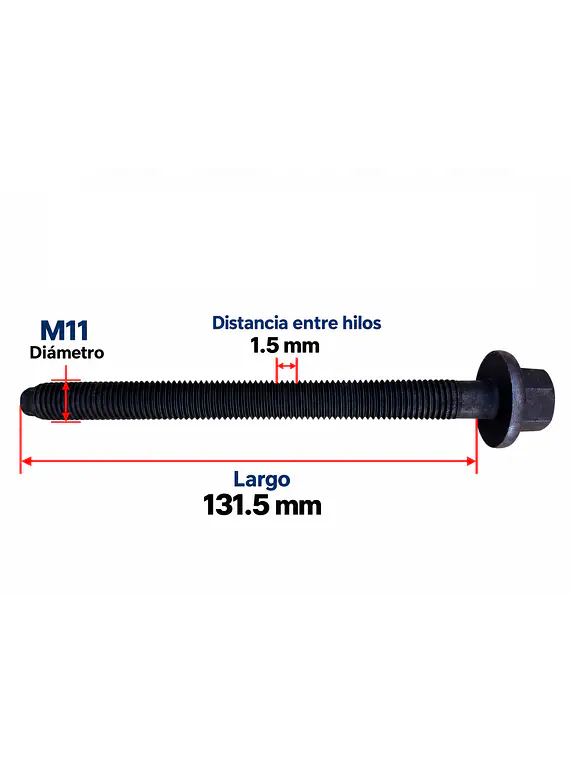 Pernos Culata Ford F150, Explorer, Mustang, Edge 3.3/3.5/3.7
