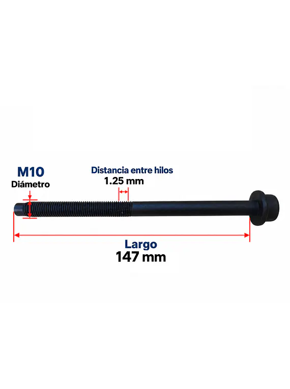 Pernos Culata Ford Explorer, Edge, Focus, Escape 2.0/2.3