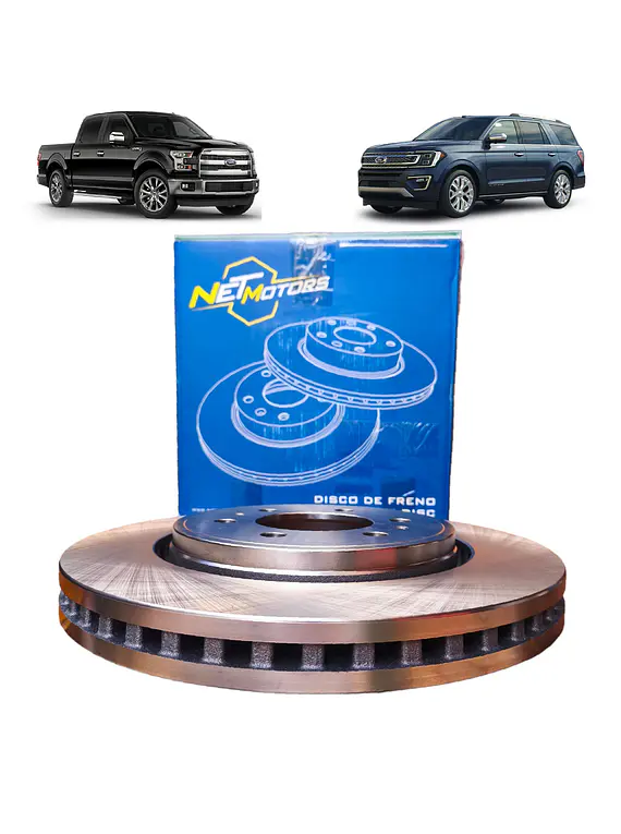 Disco De Freno Delantero Para Ford F150, Expedition (350mm)