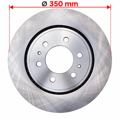 Disco De Freno Delantero Para Ford F150, Expedition (350mm)