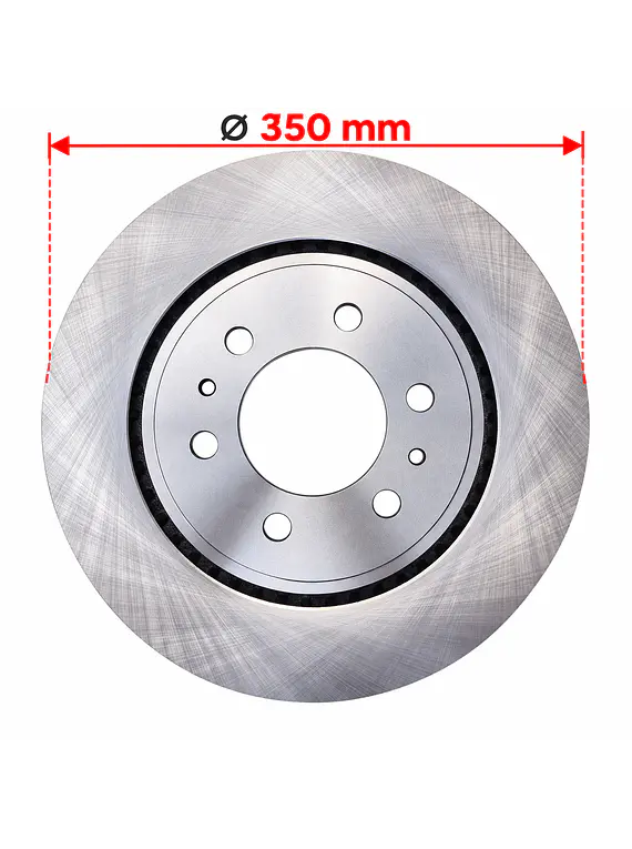 Disco De Freno Delantero Para Ford F150, Expedition (350mm)