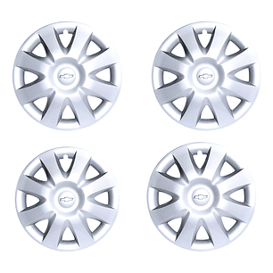 Juego Tapa De Rueda Para Chevrolet Sail 1.4 Cc 2011-2016 x4