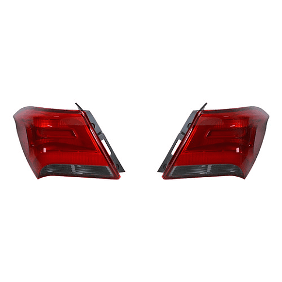 Par Farol Foco Trasero Prisma 2016-2020 Izquierdo Y Derecho 1