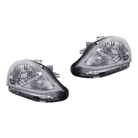 Par Óptico Foco Nissan Versa 1.6cc 2015-2019 X2 1