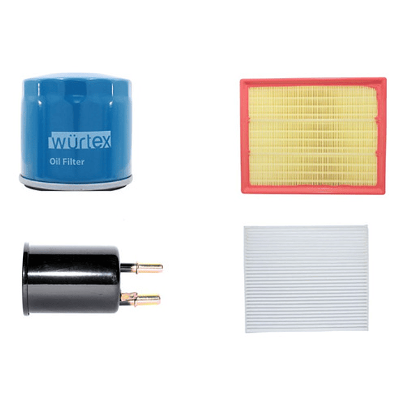 Kit Filtro Aceite Aire Polen Bencina Sail 1.4cc 2011-2017 1