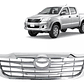 Mascara Hilux 2012-2015 Gris Borde Cromado Kun25 Kun35  - Thumbnail 2