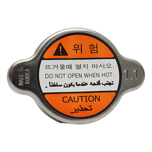 Tapa Radiador Santa Fe 2.7cc 2006-2010 1.1kg/cm G6be