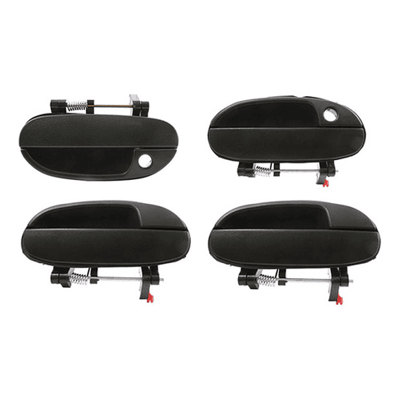 Pack 4 Manillas Delanteras Y Traseras Lanos 1.6cc 1998-2002 1