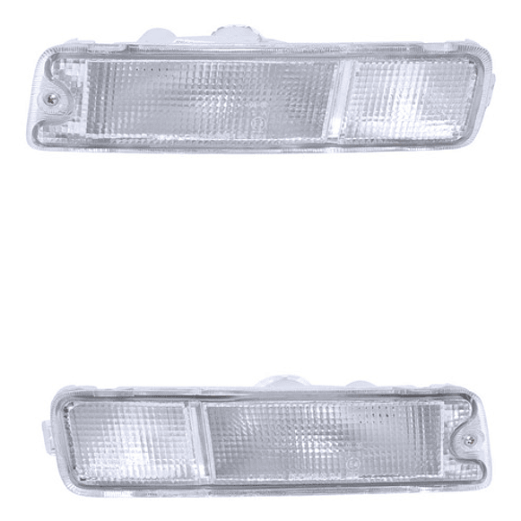 Par Farol Foco Parachoque L200 2.4cc 2003-2007 Lh-rh 1