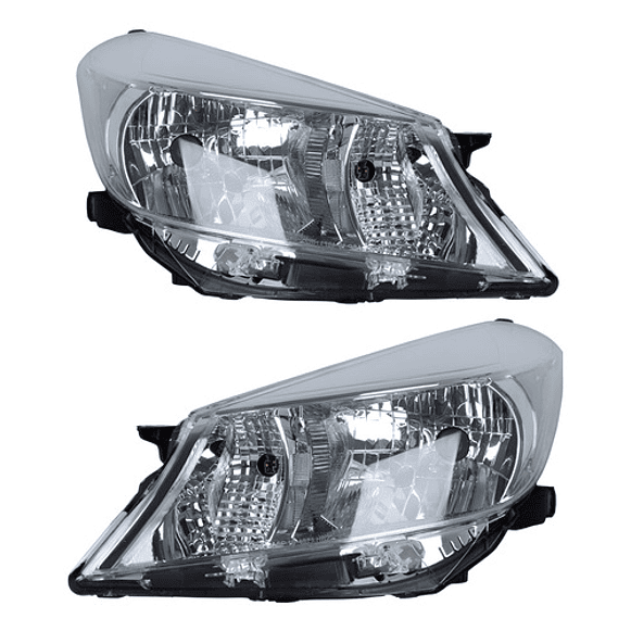 Par Optico Foco Toyota Yaris Sport 1.3cc 2012-2015 X2 1