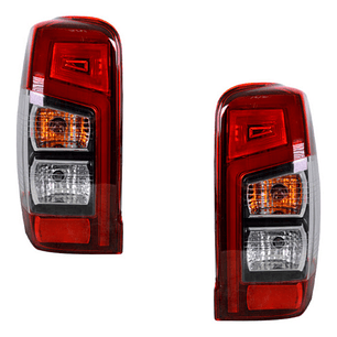 Par Farol Trasero Mitsubishi L200 2019-2023 Doble Led 
