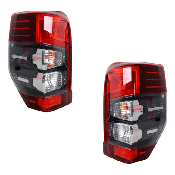 Par Farol Trasero Mitsubishi L200 2019-2023 Doble Led  2