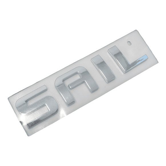 Letras Insignia Tapa Maleta Sail 1.4cc 2011-2017 Cromadas 1