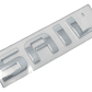 Letras Insignia Tapa Maleta Sail 1.4cc 2011-2017 Cromadas - Thumbnail 1